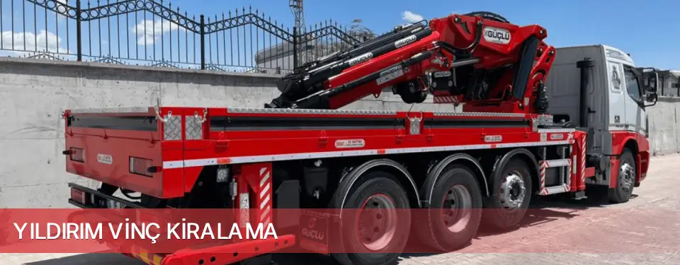 Yıldırım İlçemi Vinç Kiralama